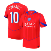 Pánské PSG O.DEMBÉLÉ #10 Třetí pryč Fotbalový dres 2025/26